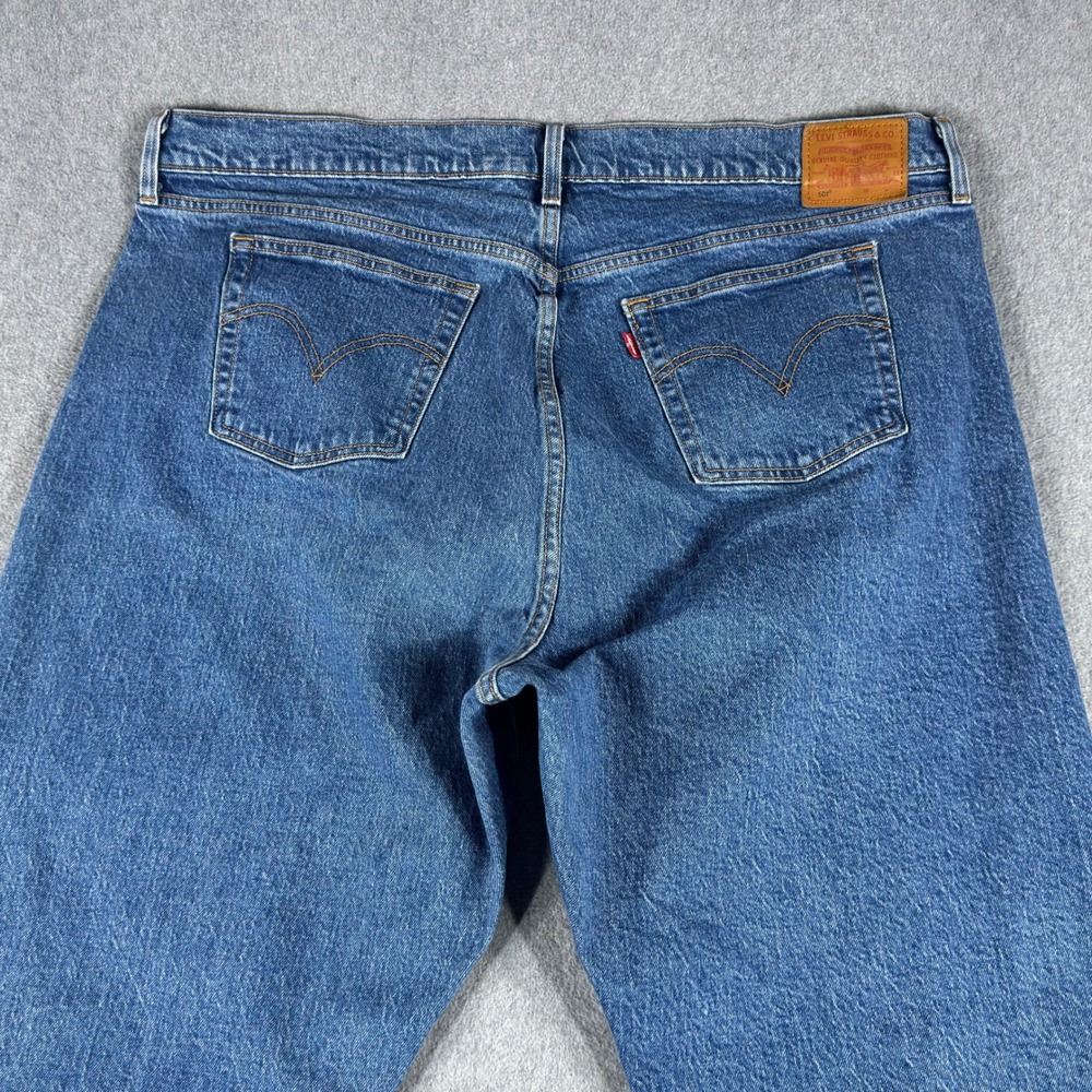 Levis Womens Jeans 20W (42x26) Premium 501 Button Fly Big E
